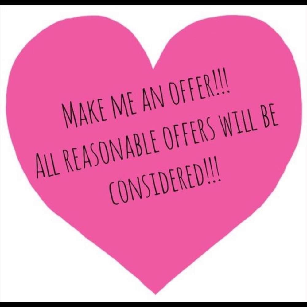 All reasonable offers are considered